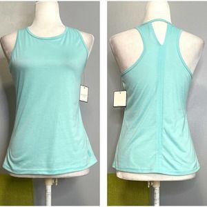 Laundry by Shelli Segal Blue Racerback Tank Top NEW Medium